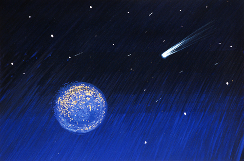 Comet Moon Chatter 1997